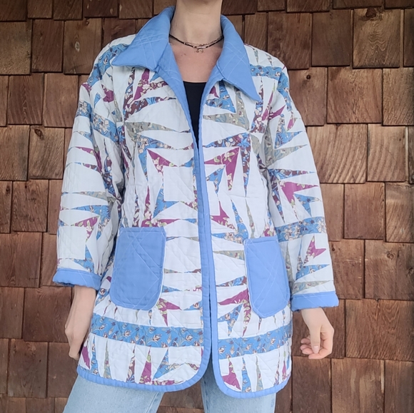 Hand Crafted Quilted Jacket - Picture 8 of 8